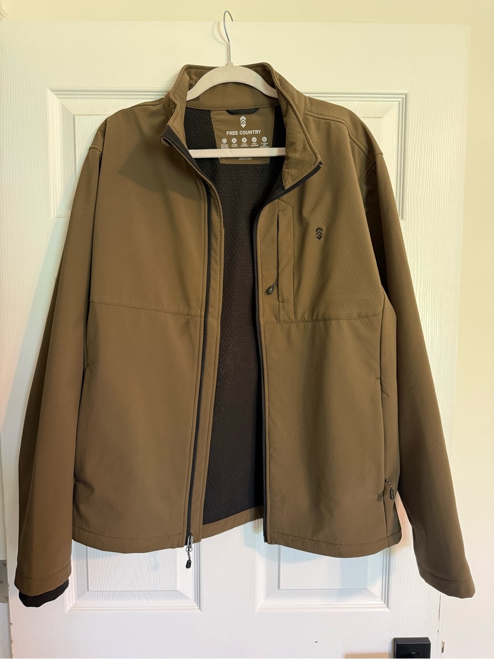 Free Country Men's Lightweight Zip Jacket
